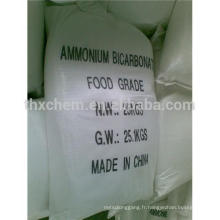 Bicarbonate d&#39;ammonium de qualité alimentaire comme agents de levage